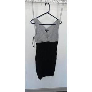 Enfocus Studio Gray Black Sparkly Dress Size 10